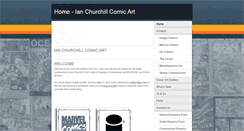 Desktop Screenshot of ianchurchillart.com